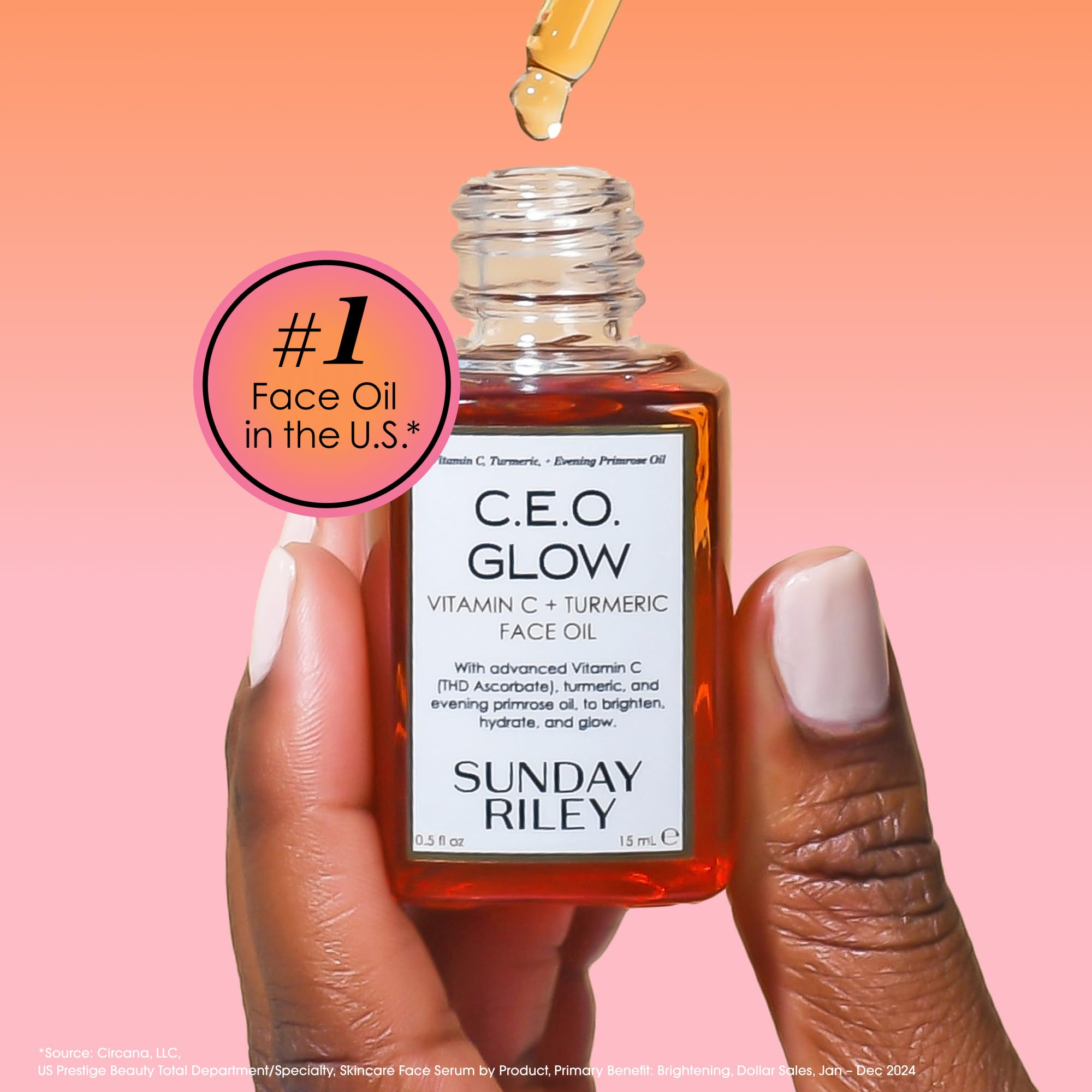 Sunday Riley C.E.O. Glow Vitamin C & Turmeric Face Oil