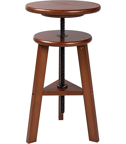 Amazon.com: MEEDEN Wooden Drafting Stool with Adjustable Height