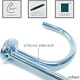 Colapz Waste Flexi Pipe Rock Pegs 10 Pack for Hard Soft Ground Caravan view 4