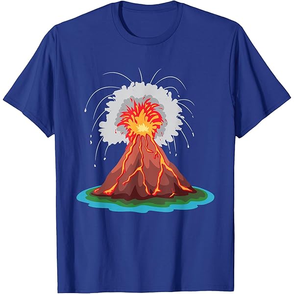 Amazon.com: Volcano T-Shirt : Clothing, Shoes & Jewelry