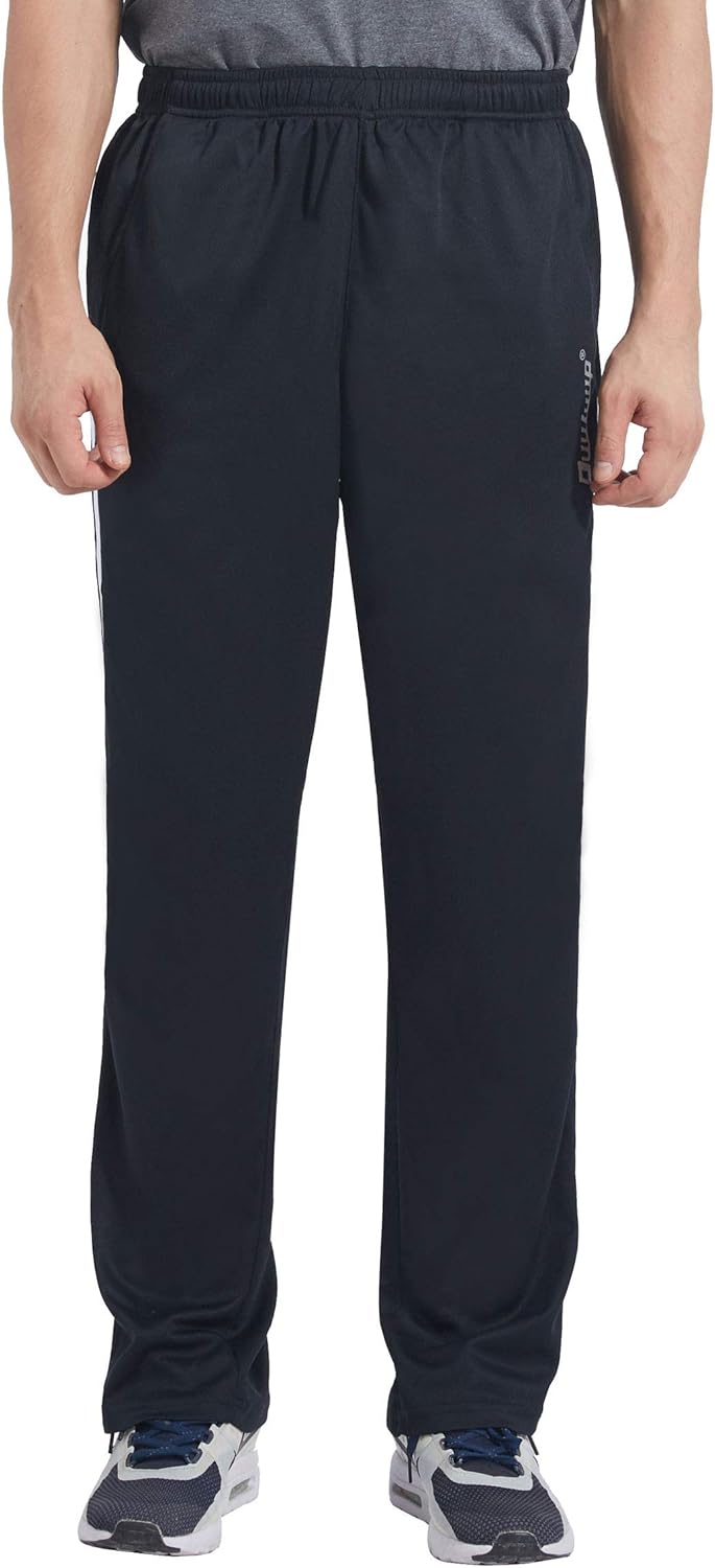 Buy Duuluup Workout Pants Men Quick Dry Active Sports Sweatpants Open