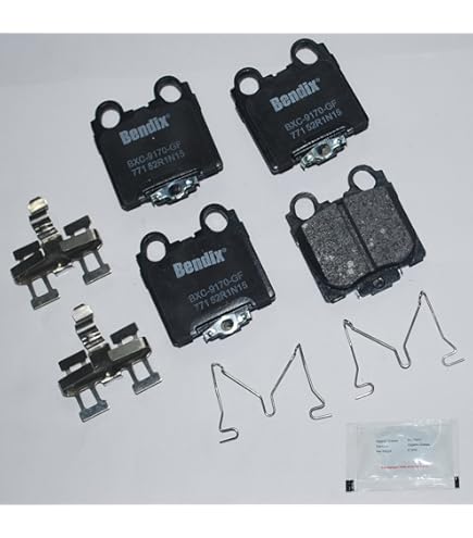 ACDelco Professional Rear Disc Brake Caliper Hardware Kit - Includes Clips, Springs, Bolts (18K1058X)