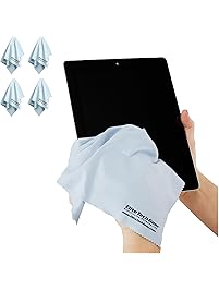 (4-Pack"OVERSIZED") The Most Amazing Microfiber Cleaning Cloths - Perfect For Cleaning All Electronic Device Screens, Eyeglasses, Tablets & Delicate Surfaces (4 Oversized 12"x12&rdquo;)