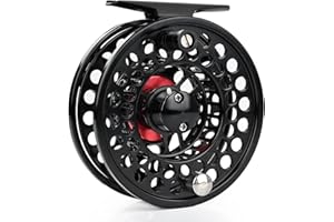 ANATONO Fly Reel Large Arbor with CNC-machined Aluminum Alloy Body 3/4, 5/6, 7/8, 9/10 Weights