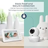 Babysense HD Video Baby Monitor with Night Light and Movement Monitor view 6
