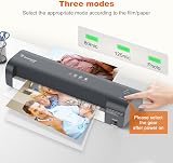 Bonsaii A3 Laminator L318 A3 13in Never Jam NTC Three Heat Settings Grey view 3