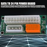 Kopinma 2x Dual PSU Adapter Synchronous Double Power Supply Board ATX 24 Pin to view 2