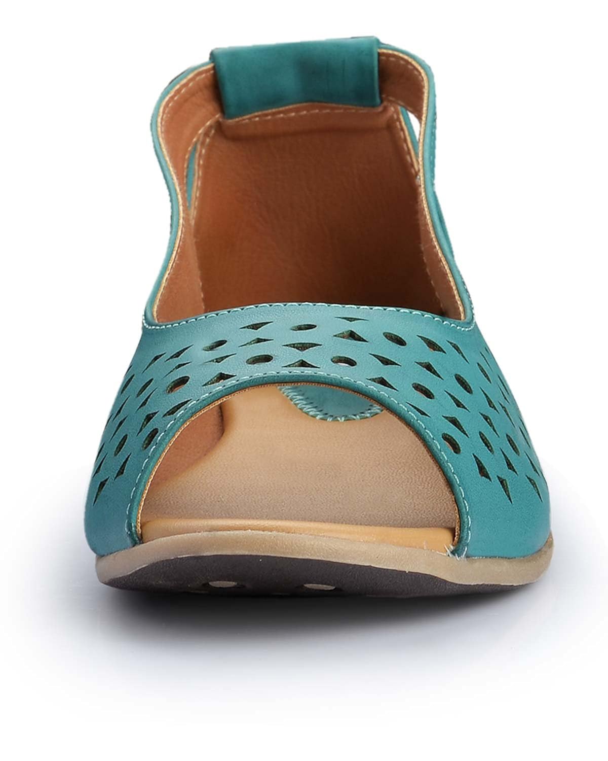 footsoul imara women's sandal (green) (fsl-24)