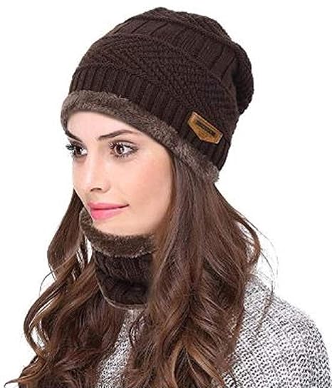 brown hat and scarf