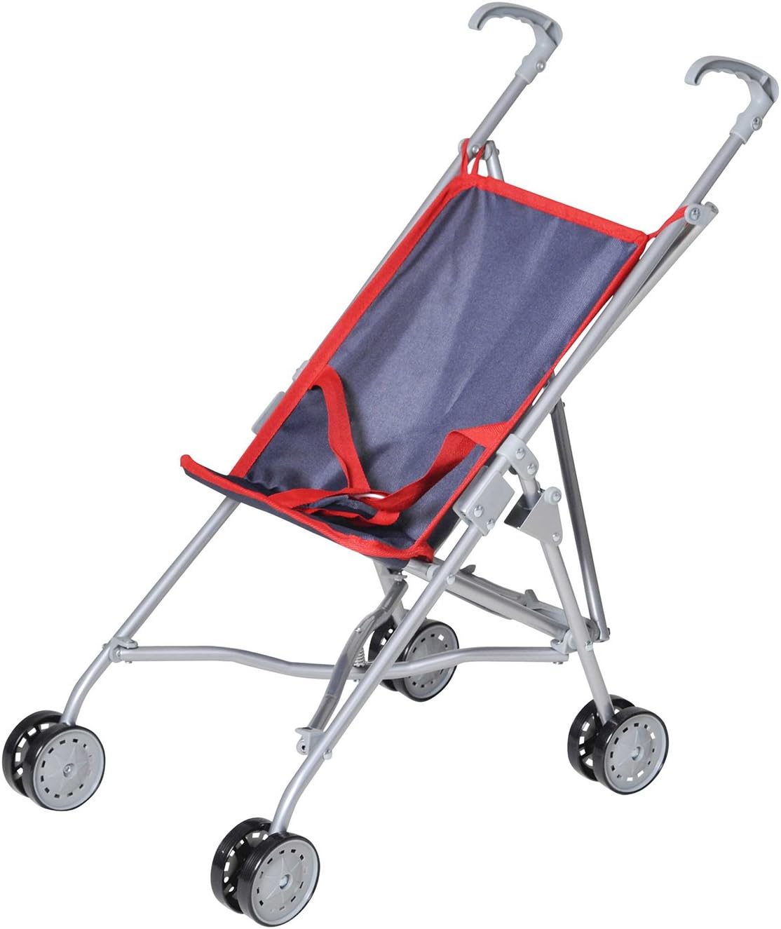 poussette poupon bleu