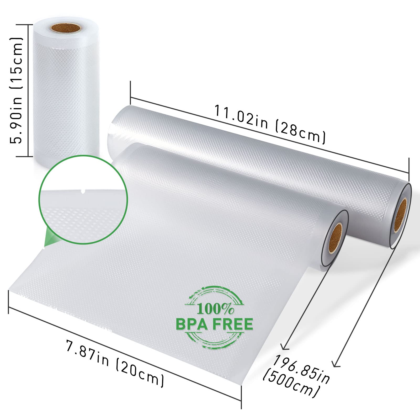 Vacuum Sealer Bag Rolls