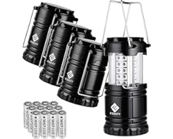 Etekcity Lantern Camping Lantern Battery Powered Lights for Power Outages, Home Emergency, Camping, Hiking, Hurricane, A Must