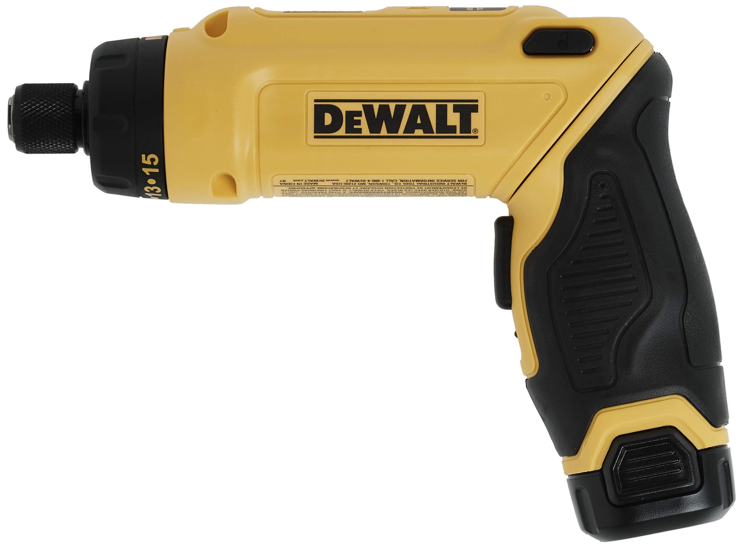 DEWALT 8V MAX Cordless Screwdriver Kit, Gyroscopic, 2 Batteries