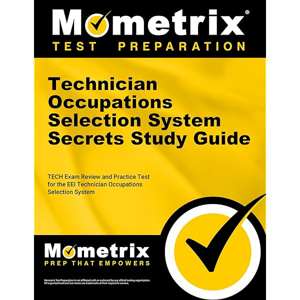 Amazon.com: Technician Occupations Selection System Study
