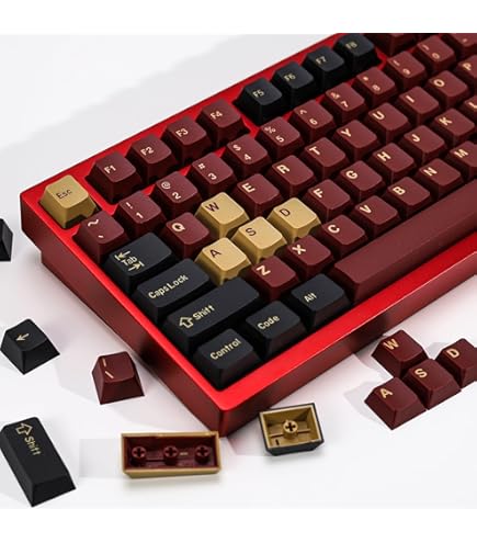 Amazon.com: KPREPUBLIC XDA V2 Happy Planet Dye Sub Keycap Set