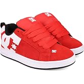 DC SHOES Mens Court Graffik SE Sneaker Red/White