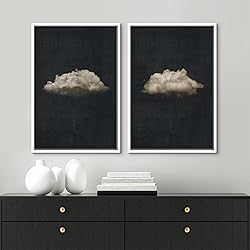 MUDECOR Framed Canvas Print Wall Art Minimalist