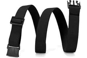 WHIPPY Elastic Kids Belt for Boys Girls - Stretch Invisible Belt with Adjustable Clip Buckle Latch Belts for School Sports