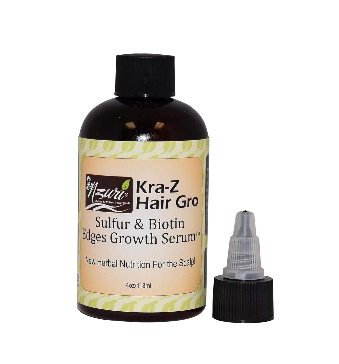 Nzuri Hair Growth Sulphur Biotin Wild Hair Edges Regrowth Serum