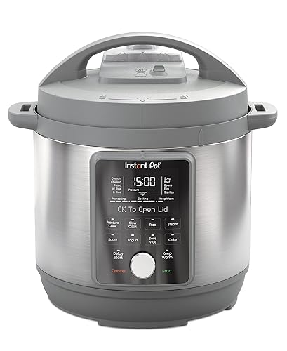 Instant Pot, 8-Quart Whisper Quiet 9-in-1 Electric Pressure Cooker, Slow  Rice Cooker, Steamer, Sauté, Yogurt Maker, Warmer Sterilizer, App With  Over
