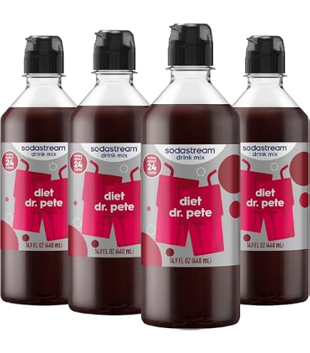 Amazon.com : SodaStream Wild Cherry Pepsi Zero Sugar Drink Mix, 4