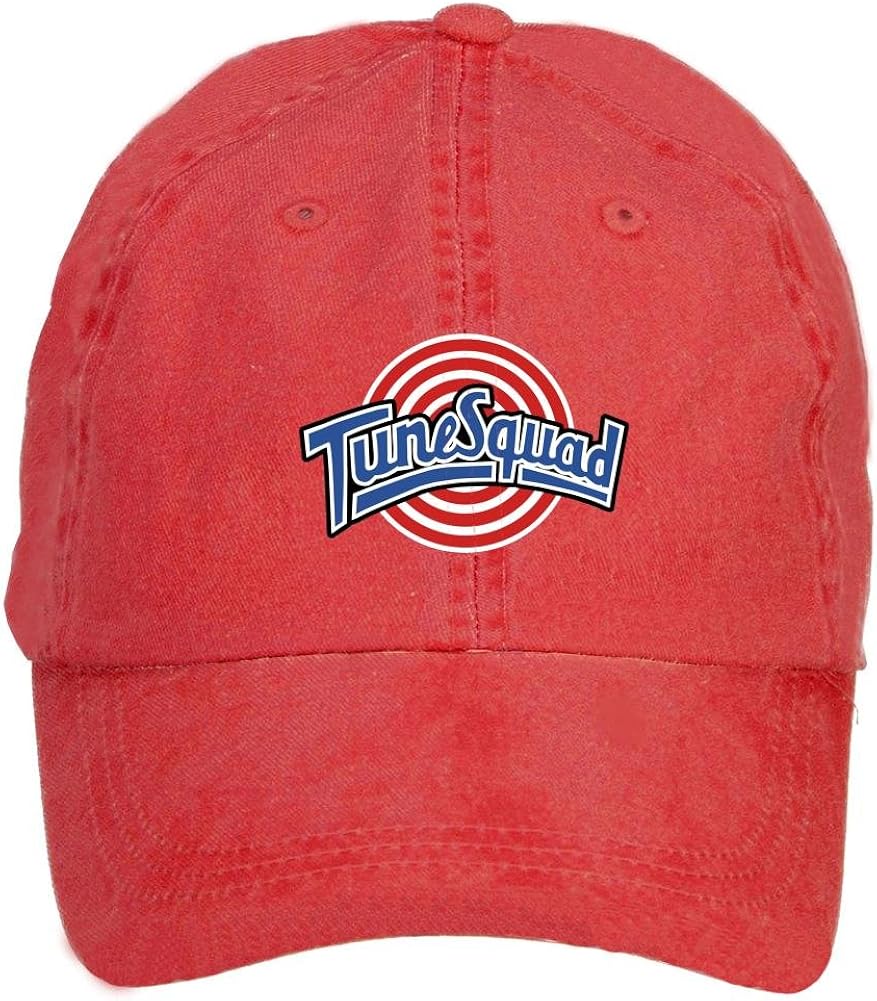 ZLXWQH SHOW Space Jam Tune Squad Logo Cotton Washed