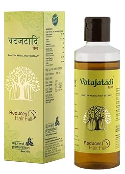 Vatajatadi Hair Oil - Oil from Banyan Root extract for strong hair trusted since last 45 years- 200 ml