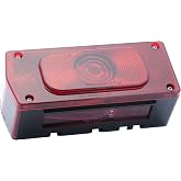 Optronics ST37RS ST-37RS Tail Light with License Light, Red