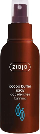 Ziaja Cocoa Butter Tanning Accelerator Spray 100ml Accelerate Browning All Skin view 1