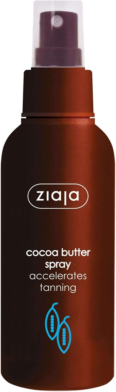 Ziaja Cocoa Butter Tanning Accelerator Spray 100ml Accelerate Browning All Skin