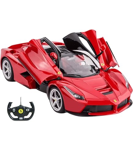 Ferrari Custom リモコンカー Amazon.com: PowerTRC Official Licensed Ferrari RC Car