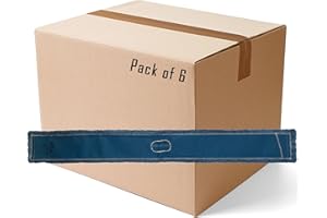 DIRECT MOP SALES, INC. 72" Premium Blue Microfiber Dust Mops - 6 Pack