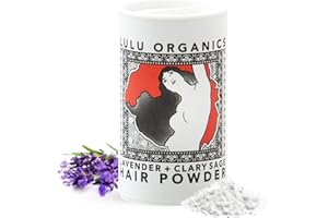 Lulu Organics - All-Natural Dry Shampoo for Women, Talc-Free Powder Dry Shampoo for Oily Hair, Natural Dry Shampoo, Lavender and Clary Sage, 1 oz