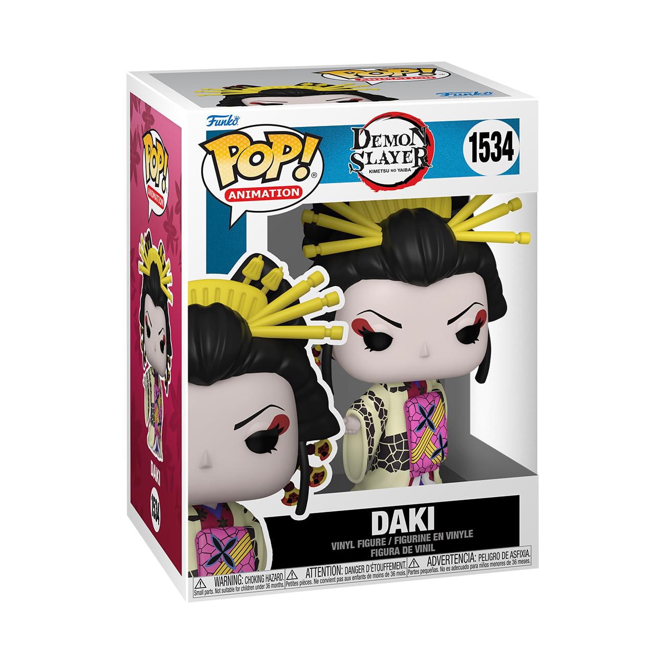 Funko POP! Animation: Demon Slayer - Daki - Collectable Vinyl Figure - Gift Idea - Official Merchandise - Toys for Kids & Adults - Anime Fans - Model Figure for Collectors and Display