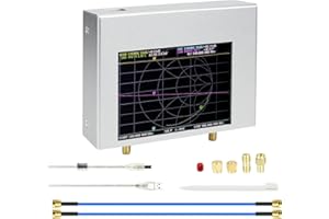 AURSINC Upgraded NanoVNA V2 Plus5 (V2 PLUS4 Pro) Vector Network Analyzer 50kHz-4GHz Antenna Analyzer with 4'' Touchscreen Antenna Analyzer Added Bandwidth Adjustment Function