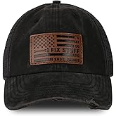 I Fix Stuff and I Know Things Cap, Unique Gifts for Men Who Have Everything Grey