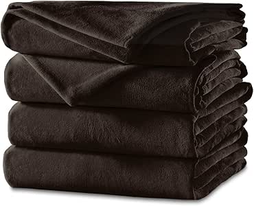 Amazon.com: Sunbeam Velvet Plush Electric Heated Blanket King Size