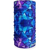 Tube Bandana Neck Gaiter for Women Men - Face Mask Hair Wrap Head Scarf | Moisture-Wicking, Quick-Drying, Lightweight, Multi-Style Headwear, Curly Hair for Sleep