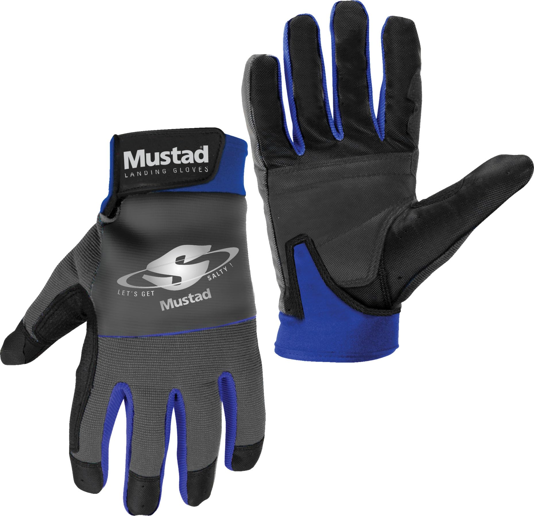 Mustad Landing/Casting Glove Size XL, Black, X-Large