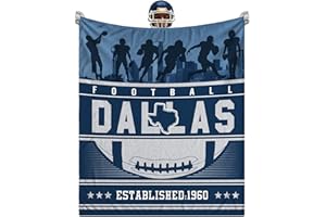 NHVGRFD Navy Blue Blanket Gifts for Men Women Youth, Team Colors Fans Flannel Throw Blankets, Super Soft Warm Lightweight Blankets and Throws for Couch Bed Travel 50" x 60"