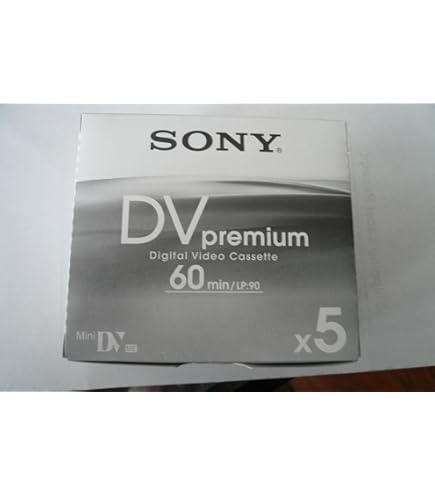Lot de 10 cassettes Mini DV premium Sony - neuves - 60 min Lot de 10 cassettes Mini DV premium Sony - neuves - 60 min