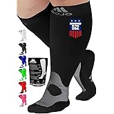 Mojo Unisex Medical Compression Socks 20-30mmHg – Knee High for Pain & Swelling, A601