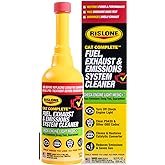 Rislone 4720 Cat Complete Fuel, Exhaust, Emissions System Cleaner, 1-Pack | Cleans Catalytic Converter, Reduces Emissions &amp; Saves Gas, 16.9 oz