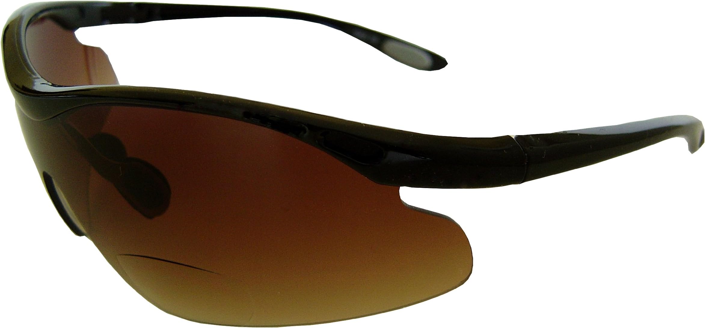 eyespecialeyes 'SPEEDWAY'-AMBER BIFOCAL CYCLING/SPORTS SUNGLASSES. Power 2.00