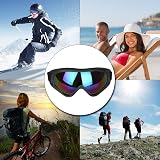 Vicloon Unisex Snow Goggles UV400 Windproof Ski Cycling Goggles view 7