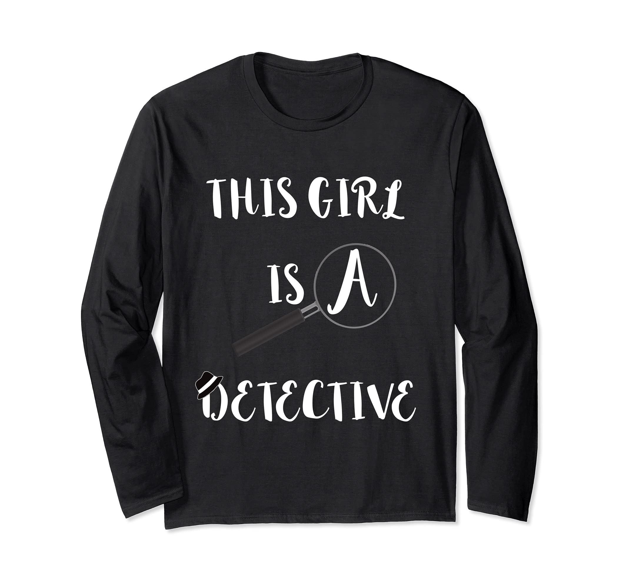 This Girl Is A Detective Espionage True Crime Spying Long Sleeve T-Shirt