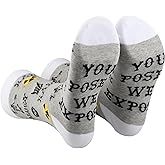 2 Pairs Radiologist Socks - X Ray Tech Graduation Gift - Radiology Tech Sock Thank You Gift - Pose We Expose Xray Socks