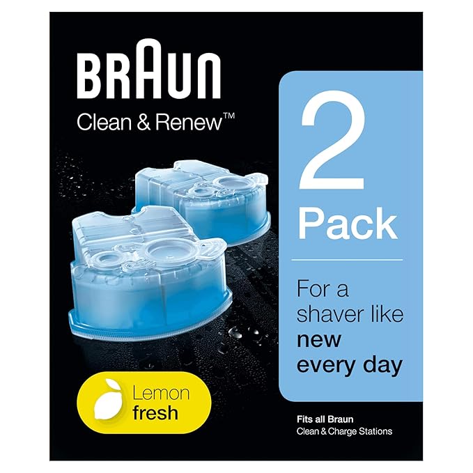 Braun Clean & Renew Refill Cartridges CCR 2 pack