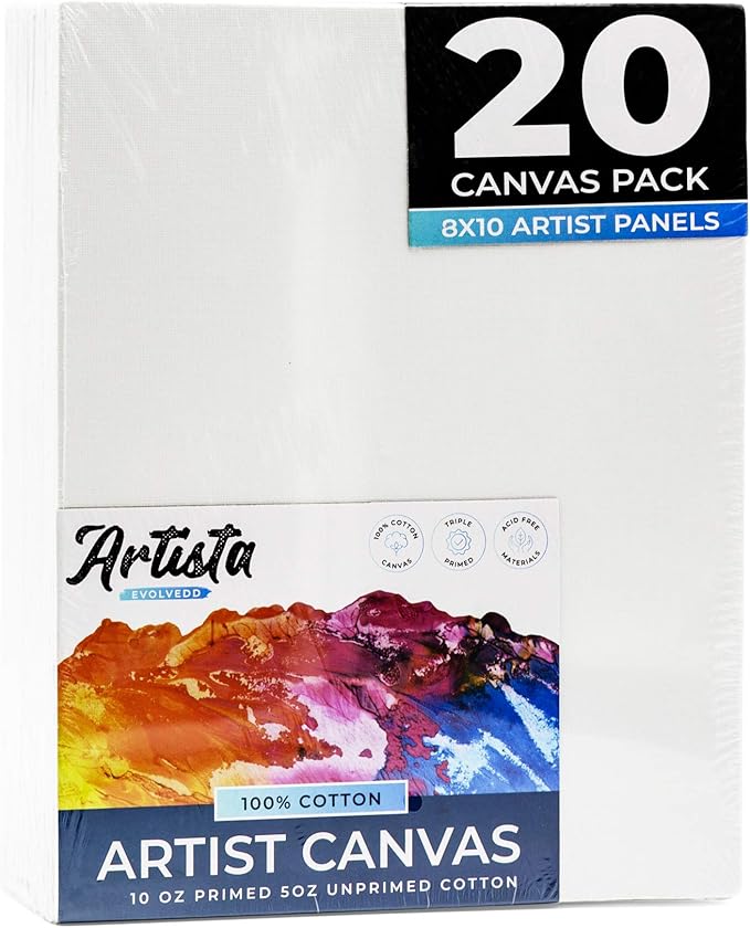 Exceart 1pcs Canvas Artboard Canvas Drawing Board Profession Canvas Boards Round Canvas Boards For Children Adultsi ˆ40cmi Art Craft Supplies Home Kitchen Springcanyonwsd Com