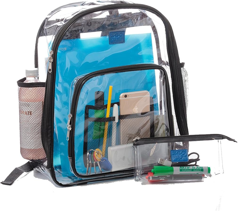 clear bookbag amazon